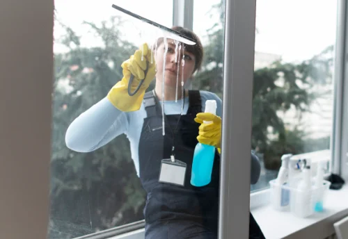 Nettoyage de vitres intérieures et extérieures à Yronde-et-Buron